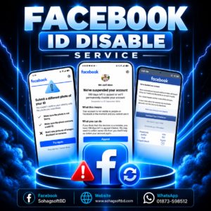 Facebook ID Disable Service